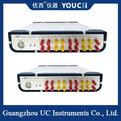 높은 안정성 및 정밀성을 가진 4 채널 100G 다중 속도 오류 미터
