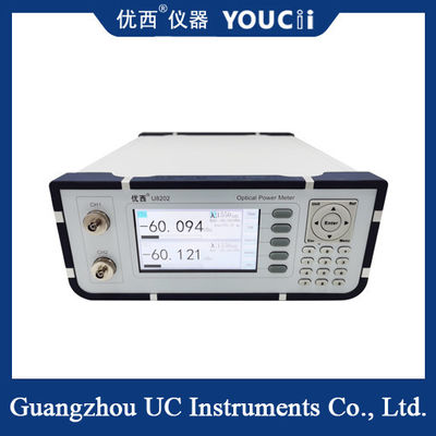디스플레이 와 함께 두 채널 광학 전력 계측기 는 효율적 이며 비용 효율적 이다
