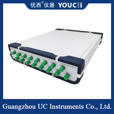 FC SC ST LC 조정가능한 광 감쇠기 기계적 범위 0-40/60dB