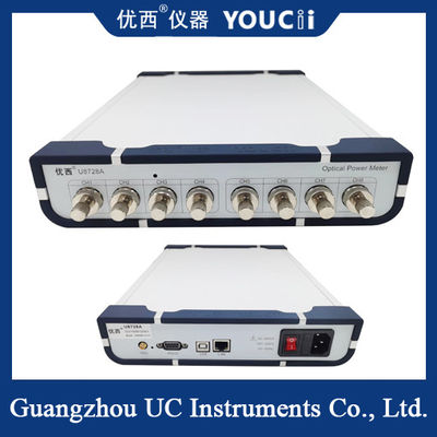 + 5 ~ -65dBm의 8 채널 광발광 강도 측정기 파워 레인지