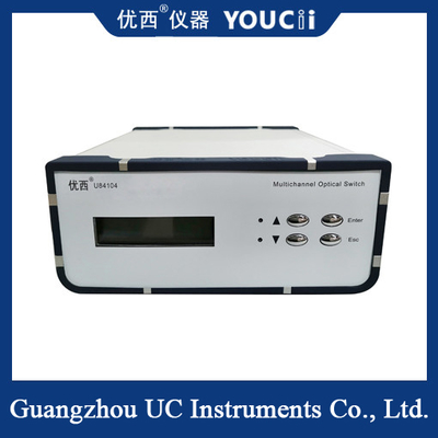 1x4 데스크탑 광 스위치 작은 삽입 손실 고속 스위칭 속도