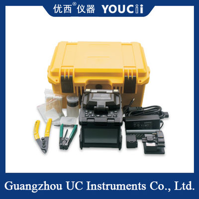 주요하 가죽 화이버 용접을 용접하는 여섯 모터 자동 파이버 퓨전 스플라이서