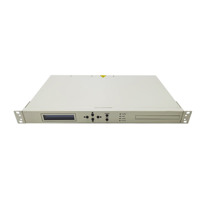오우 밴드 싱글 채널 EDFA RS232 RJ45 1290nm 1330nm