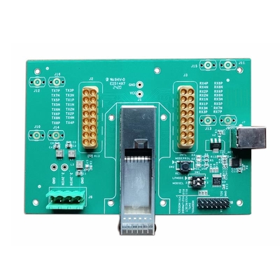 QSFP-DD EVB 	SFP 평가 보드 400G PAM4 동작 모듈