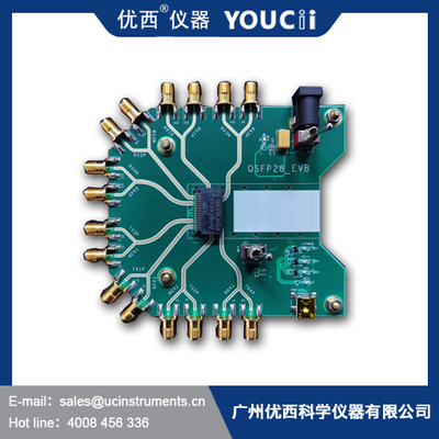 QSFP28 EVB SFP 사정은 32Gbps에 4개 입력과 출력 10G로 탑니다