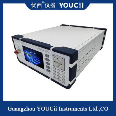 고 정밀 WDM DWDM 컴포넌트를 위한 벤치탑 조절 가능한 광원