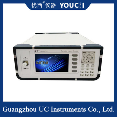 C 대역 벤치 톱 조정 가능한 레이저 소스 1525-1568nm/ 25 dB 출력 전력