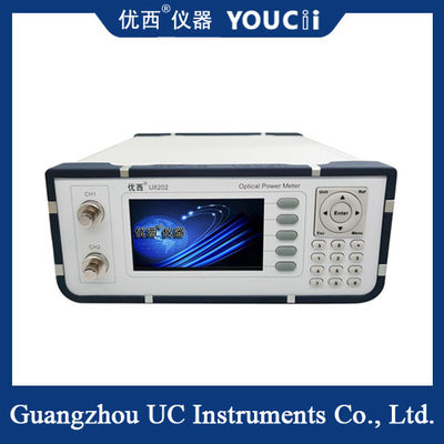 듀얼 채널 섬유 광발광 강도 측정기 +10 ~ -65dBm 100 ~ 240V