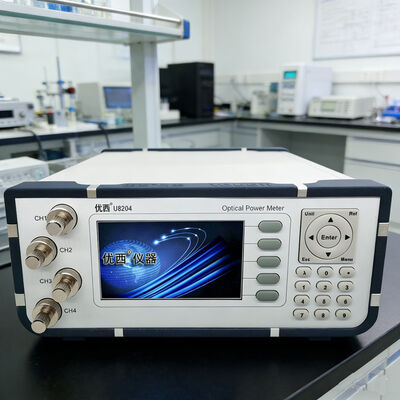 USB 및 RS232 데이터 인터페이스가 있는 4채널 광전력 계측기