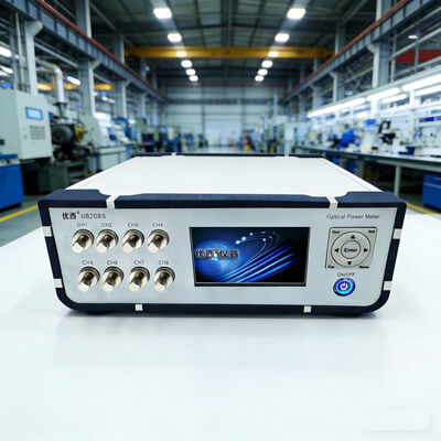 8채널 경제형 광 파워 미터, 데이터 다운로드 기능 포함
