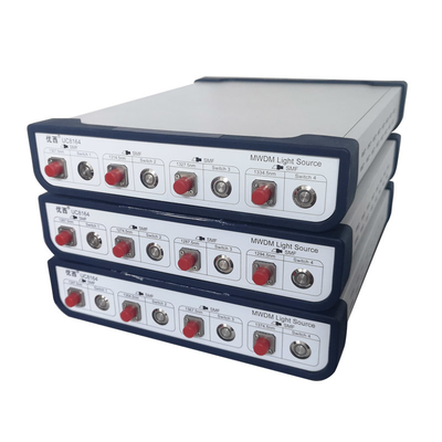 12 채널 MWDM 조명 공급원 가변 파장 레이저 소스 고안정성 빠른 시작