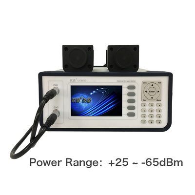중복 채널 광학력 미터 850nm 내지 1700nm 외부 수사